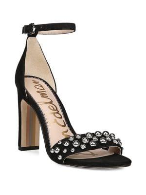 Sam Edelman Yoshi Studded Suede Heels