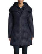 Dawn Levy Hooded Quilted Coat