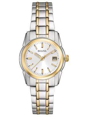 Bulova Ladies' Classic Two-tone Stainless Steel Watch 98m105