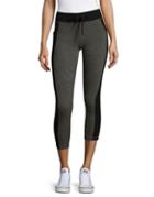Calvin Klein Performance Colorblocked Cropped Athletic Pants
