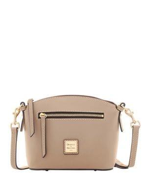 Dooney & Bourke Beacon Domed Leather Crossbody Bag
