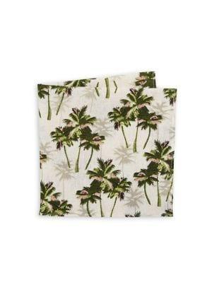 Lord Taylor Palm Vacation Pocket Square