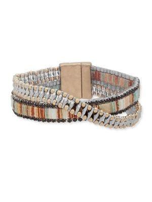 Lonna & Lilly Mixed Crossover Bracelet