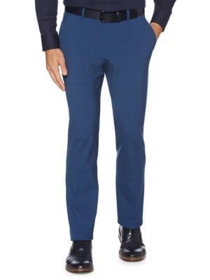 Perry Ellis Slim-fit Straight Leg Dress Pants