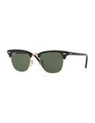 Ray-ban 49mm Clubmaster Gradient Sunglasses, Rb3016