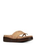 Donald J Pliner Fifi Metallic Cork Sandals