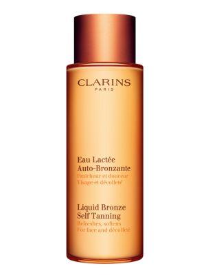 Clarins Liquid Bronze Self-tanning For Face And Decollete
