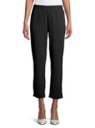 Jones New York Pull-on Ankle Slit Trousers