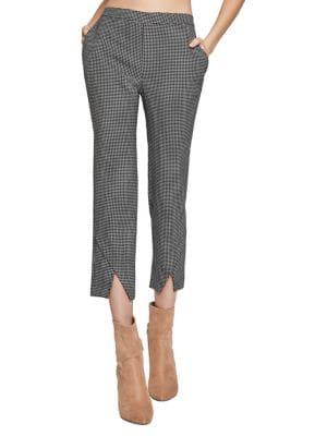 Bcbgeneration Mini Windowpane Cropped Pants