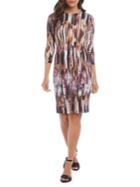 Karen Kane Three-quarter Sleeve Sheath Dress
