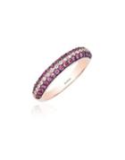 Le Vian Pink Sapphire, Vanilla Diamonds And 14k Strawberry Gold Ring