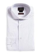 Lord Taylor Slim-fit Neat Dot Dress Shirt