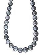 Effy 9mm Grey Baroque Tahitian Pearl Necklace