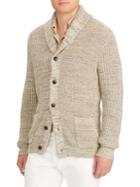 Polo Ralph Lauren Chunky-knit Shawl-collar Cotton Cardigan