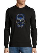 Markus Lupfer Sequined Skull Sweatshirt