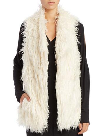 Dkny Faux Fur Vest