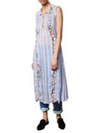 French Connection Kataline Striped Floral Dress
