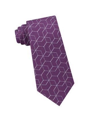 Calvin Klein Constellation Silk Tie