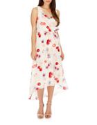 Lucky Brand Floral Printed Hi-lo Dress