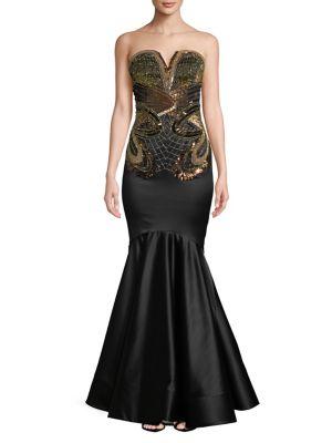 Mandalay Sequined Mermaid Gown