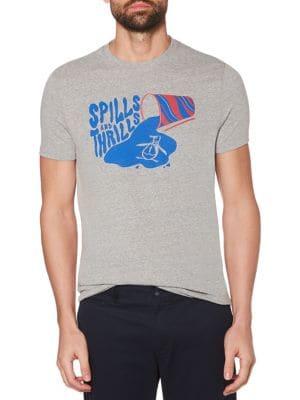 Original Penguin Spills Thrills Graphic Tee