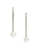 Kate Spade New York Precious Pearls Faux Pearl-accented Linear Drop Earrings
