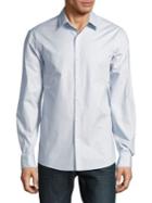 Michael Kors Slim-fit Stretch Button-down Shirt