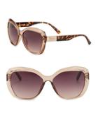 Circus By Sam Edelman 57mm Butterfly Sunglasses