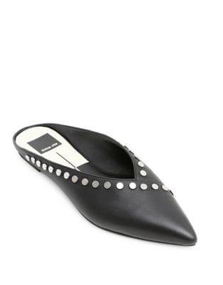 Dolce Vita Ramsay Leather Flat Mules