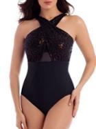 Miraclesuit Crossover Halter One-piece