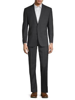 Lauren Ralph Lauren Two-piece Windowpane Check Wool Suit