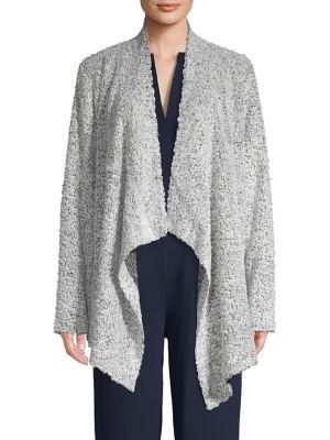 Vince Camuto Open-front Long-sleeve Cardigan