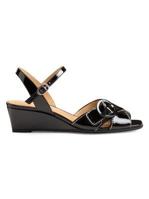 Aerosoles Hornet Patent Wedge Sandals