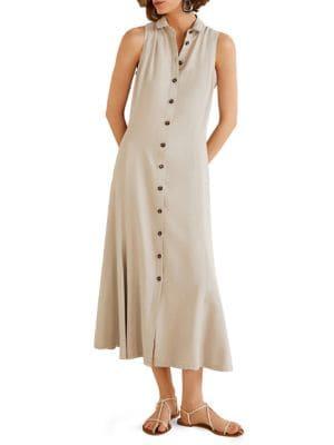 Mango Walter Flared Shirtdress