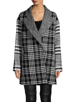 French Connection Belinda Check Coat