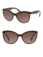 Ralph By Ralph Lauren Eyewear 55mm Cat-eye Sunglasses