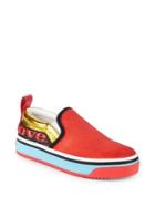 Marc Jacobs Mercer Mixed-media Sneakers
