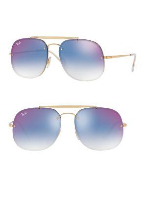 Ray-ban 58mm Colored General Blaze Aviators