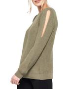 Miss Selfridge Knit Crossback Crewneck Sweater