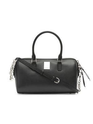 Calvin Klein Tonya Leather Satchel