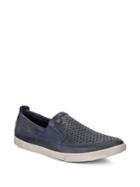 Ecco Collin Perforated Slip-on Sneakers