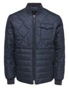 Only And Sons Quilted Bomber Jacket