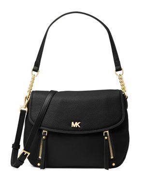 Michael Michael Kors Evie Medium Leather Shoulder Bag
