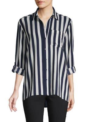 Michael Michael Kors Striped Long-sleeve Shirt