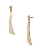 Robert Lee Morris Soho Golden Hour Sculptural Stick Drop Earrings