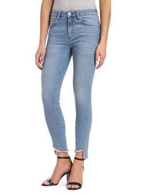 Mavi Tess Twisted High-rise Ankle Jeans