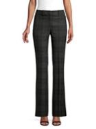 Elie Tahari Anna Shadow Plaid Pants