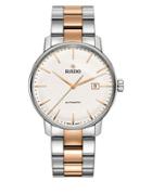 Rado Coupole Classic Stainless Steel And Rose Goldtone Ceramos Bracelet Automatic Watch