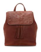 Lucky Brand Suede Backpack