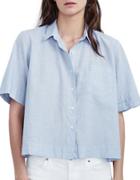 Velvet By Graham And Spencer Relaxed-fit Casual Cotton Shirt